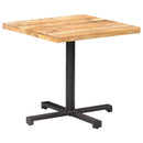 bistrobord 80x80x75 cm firkantet ru mangotræ