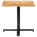 bistrobord 80x80x75 cm firkantet ru mangotræ