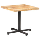 bistrobord 80x80x75 cm firkantet ru mangotræ