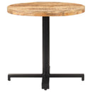 bistrobord Ø80x75 cm rund ru mangotræ