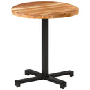 bistrobord Ø70x75 cm rundt massivt akacietræ