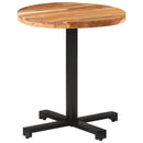 bistrobord Ø70x75 cm rundt massivt akacietræ