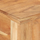 skrivebord 110x50x75 cm massivt genbrugstræ