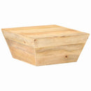 sofabord 66x66x30 cm V-facon massivt mangotræ