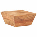 sofabord 66x66x30 cm V-facon massivt akacietræ