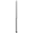 stel til arbejdsbænk 2 stk. 85x(69-95,5) cm metal grå