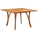 havebord 120x120x75 cm massivt akacietræ