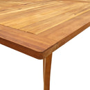 havebord 150x90x75 cm massivt akacietræ