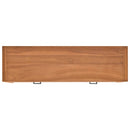 tv-bord 140x40x45 cm massivt teaktræ