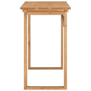 skrivebord 100x45x75 cm massivt teaktræ