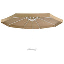 udskiftningsdug til parasol 515 cm gråbrun