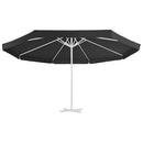 udskiftningsdug til parasol 515 cm sort