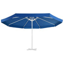 udskiftningsdug til parasol 515 cm azurblå