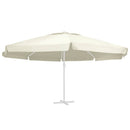 udskiftningsdug til parasol 610 cm sandfarvet