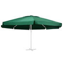 udskiftningsdug til parasol 610 cm grøn