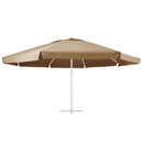 parasoldug 610 cm gråbrun