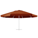 parasoldug 610 cm terracottafarvet