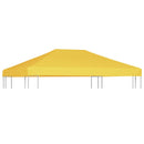 pavillontopdække 270 g/m² 4x3 m gul
