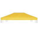 pavillontopdække 270 g/m² 4x3 m gul