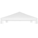 pavillontopdække 270 g/m² 4x3 m hvid