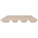baldakin til havegynge 188/168x145/110 cm beige