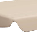 baldakin til havegynge 188/168x145/110 cm beige