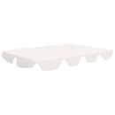 baldakin til havegynge 188/168x145/110 cm hvid