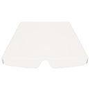baldakin til havegynge 188/168x145/110 cm hvid