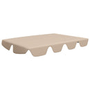 baldakin til havegynge 150/130x105/70 cm beige