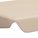 baldakin til havegynge 150/130x105/70 cm beige