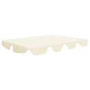 baldakin til havegynge 150/130x105/70 cm cremefarvet