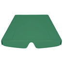 baldakin til havegynge 150/130x105/70 cm grøn
