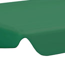 baldakin til havegynge 150/130x105/70 cm grøn