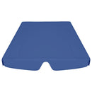 baldakin til havegynge 150/130x105/70 cm blå