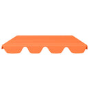 baldakin til havegynge 150/130x105/70 cm orange