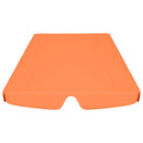 baldakin til havegynge 150/130x105/70 cm orange