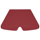 baldakin til havegynge 150/130x105/70 cm vinrød
