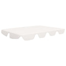 baldakin til havegynge 150/130x105/70 cm hvid