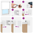 udendørs rullegardin 85 (B) x 140 (H) cm beige