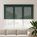 udendørs rullegardin 225 (B) x 140 (H) cm HDPE mørkegrøn
