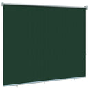 udendørs rullegardin 225 (B) x 140 (H) cm HDPE mørkegrøn