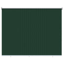 udendørs rullegardin 225 (B) x 140 (H) cm HDPE mørkegrøn