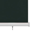 udendørs rullegardin 245 (B) x 140 (H) cm HDPE mørkegrøn