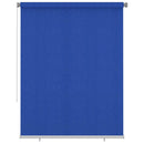 udendørs rullegardin 180x230 cm HDPE blå