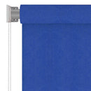 udendørs rullegardin 240x230 cm HDPE blå