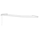 Markiseramme Hvid 400 × 350 cm Aluminium