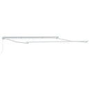 Markiseramme Hvid 450 × 350 cm Aluminium