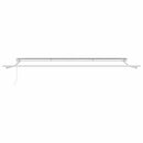 Markiseramme Hvid 500 × 350 cm Aluminium