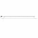 Markiseramme med LED -strimmellys Hvid 600 × 300 cm Aluminium