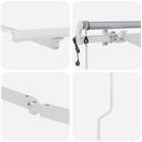 Markiseramme Hvid 300 x 250 cm Aluminium